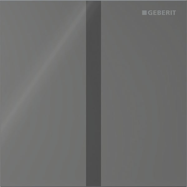 Geberit Vertriebs - Typ 40 UR-Strg. m. elektron. Sp-Ausl. Batt.-Betr., Square, Glas, Lava
