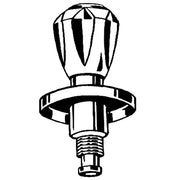 Grohe - Oberteil 1/2 für UP-Ventil 11542 Brillant Griff Markierung rot chrom