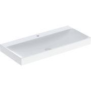 Geberit Vertriebs - ONE Waschtisch 105x48 cm, Abg. verti. m. Hl., o. Ül., weiß, KeraTect