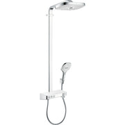 Hansgrohe - Showerpipe RAINDANCE Select E Air 3jet Kopfbrause 300mm 271274 weiß chrom