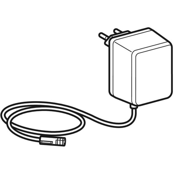 Geberit Vertriebs - Steckernetzteil 230V zu Geberit WT-Armatur Typ 85, 86, 185 und 186