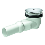 Grohe - Ablaufgarnitur für Duschwanne 49534 D: 112 mm Abgang waagerecht chrom