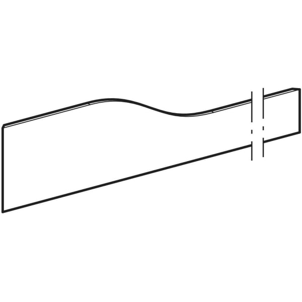 Geberit Vertriebs - Front-Dekorblende 3BAMBINI weiß