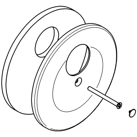 Grohe - Wandrosette 440432 für Eichelberg UP-Brausebatterie MultiFlow chrom
