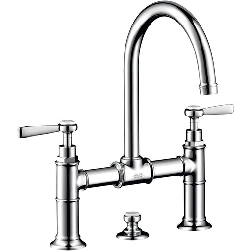 Hansgrohe - Zweigriff Waschtischarmatur 220 AXOR Montreux Brücke Hebelgriff chrom