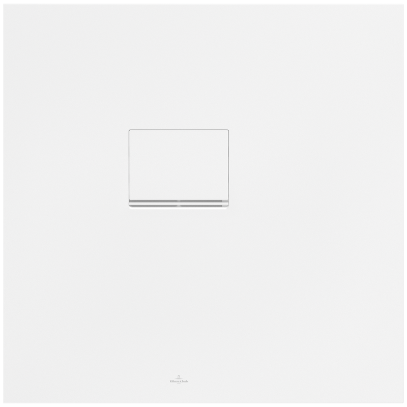 VILLEROY & BOCH - Duschwanne Squaro Infinity 800x800x40mm quadr. EB:li Stone White