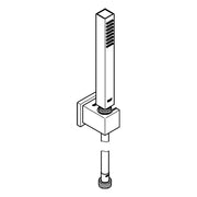 Grohe - Brauseset f. Wanne EUPHORIA Cube 27702 chrom
