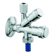 Grohe - WAS-Kombieckventil 41070 Design-Gr. DN10 mit RV chrom