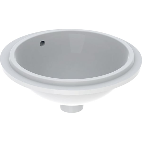 Geberit Vertriebs - Unterbau-WT VARIFORM, rund, d:330mm o. Hl., mit Überlauf, weiß, KeraTect