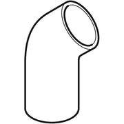 Geberit Vertriebs - PE Bogen 45Gr mit langem Schenkel d110 367.046.16.1