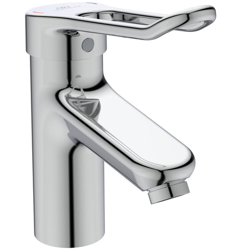 Ideal Standard - WT-Armatur CERAPLUS 2, mit Bügelgriff mit Ablaufgarn., Ausld. 112mm, Chrom