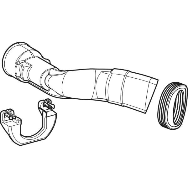 Geberit Vertriebs - Zulaufbogen f. SWC TurboFlush