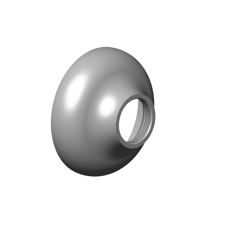 Dornbracht - Rosette Ersatzteil 092739010 D.70x31mm chrom