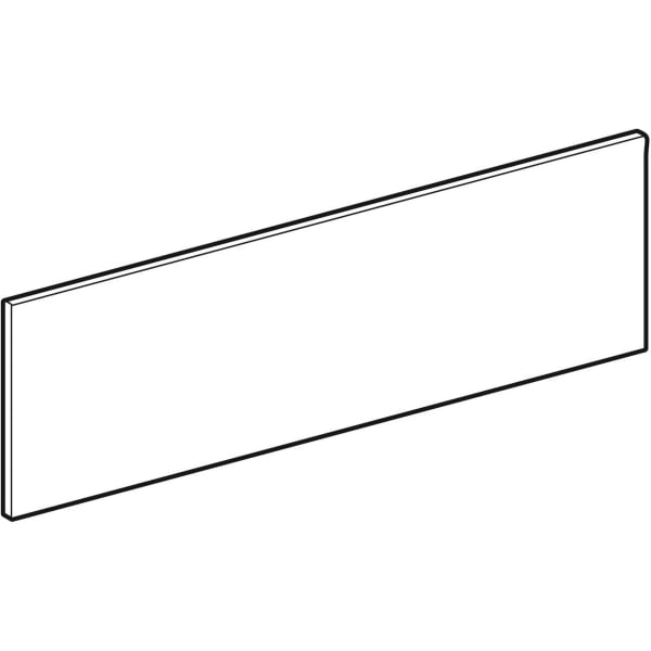 Geberit Vertriebs - VariForm Schubl.-Front f. US f. AS-WT mit einer Schublade B=120cm, Nussbaum