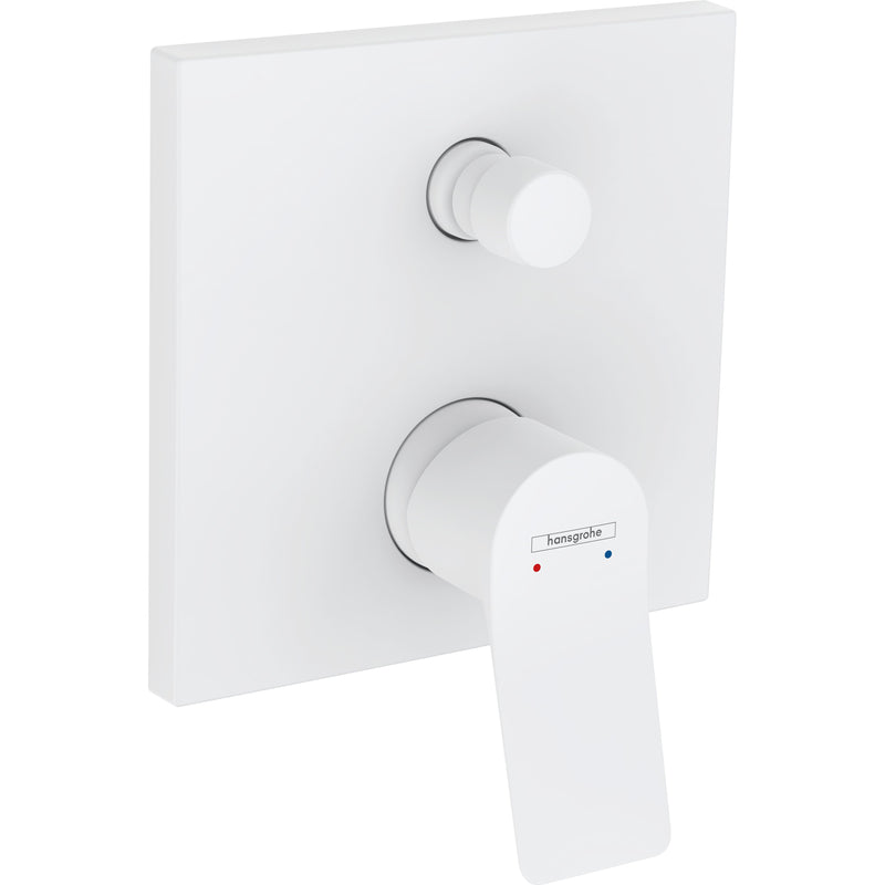 Hansgrohe - Wannenmischer Unterputz VIVENIS F-Set m.Sicherungskombi. mattweiß
