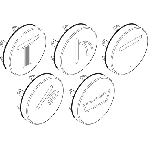 Hansgrohe - Symbol-Set Taste Push Select