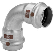 Viega - Bogen 90 Grad TEMPONOX 1716 i/i 42mm Stahl nichtrostend
