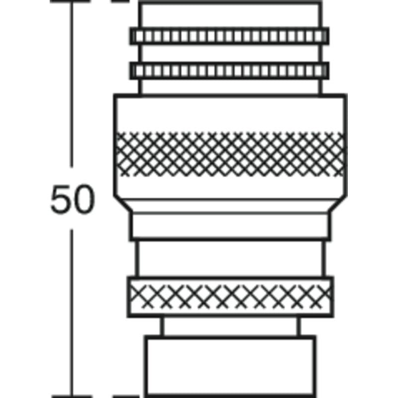 Ideal Standard - Schnellkupplung CERAPLUS 2, G1/2, Chrom