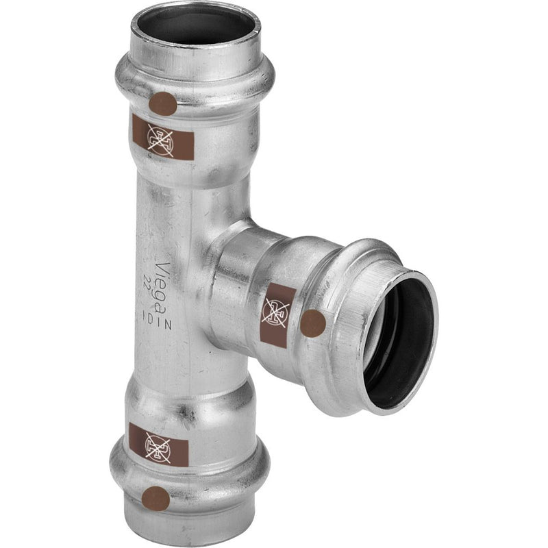 Viega - T-Stück TEMPONOX 1718 15mm Stahl nichtrostend