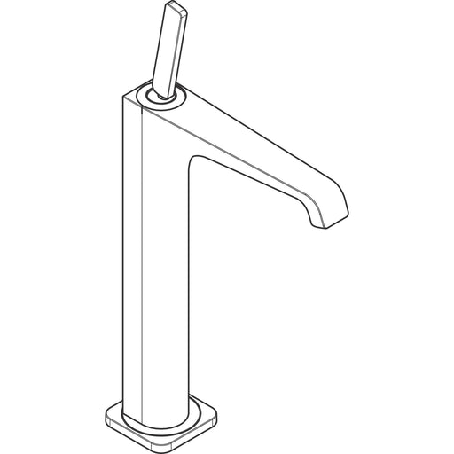 Hansgrohe - Waschtischmischer 280 AXOR CITTERIO E Highriser ohne Zugstange chrom