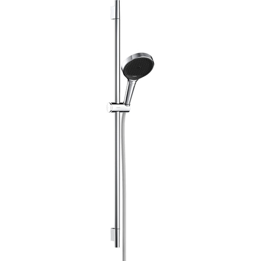 Hansgrohe - Brauseset Rainfinity 130 3j EcoSmart Unica S Puro 900mm Push Schieber chrom
