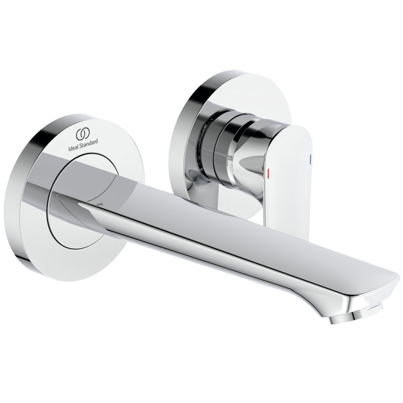 Ideal Standard - Wand-WT-Armatur UP CONNECT AIR Bausatz 2, 5 l/min., Ausld. 185mm, Chrom