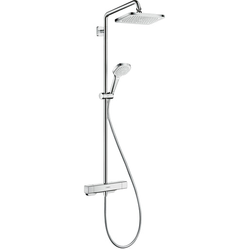 Hansgrohe - Showerpipe CROMA E 280 1jet chrom mit Brausethermostat