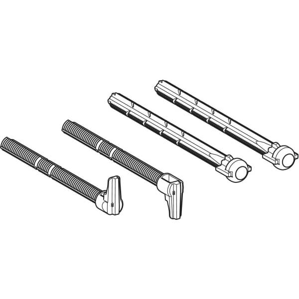 Geberit Vertriebs - Sigma40 Set Drückerstangen f. BetPl. Round und Square