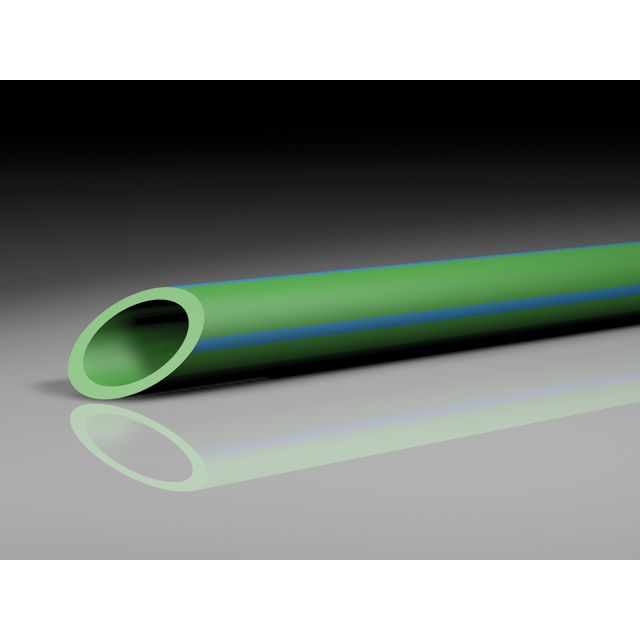 aquatherm GmbH - aquatherm Rohr-FUSIOTHERM SDR 11 PN 10 10218 63 x 5,8mm in Stangen, p.Meter, grün