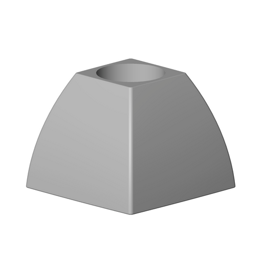 Dornbracht - Rosette für UP-Ventil Ersatzteil 092791004 58x45x58mm chrom