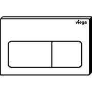 Viega - WC Betät.-Pl. VISIGN for Life 5 8601.1 aus Kunststoff weiß-alpin