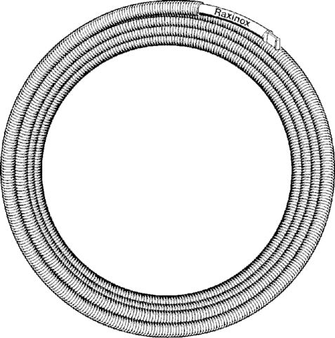 Viega - VIEGA Rohr RAXINOX 4401 in 16x2,2mm (Ring=50m) Stahl nichtrostend 50 Meter