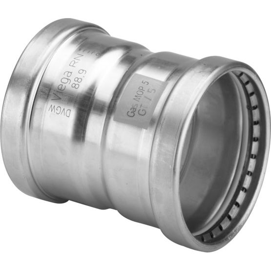 Viega - Muffe SANPRESS Inox G XL 0215XL 108,0mm Edelstahl