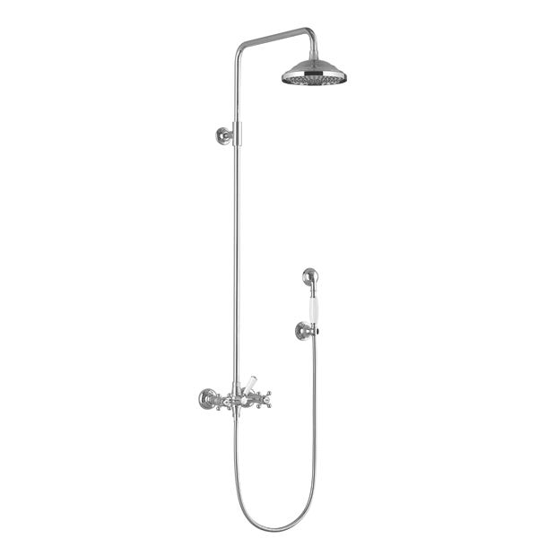 Dornbracht - Showerpipe mit Brausebatterie MADISON 26632360 messing