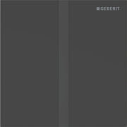 Geberit Vertriebs - Typ 40 UR-Strg. m. elektron. Sp-Ausl. Batt.-Betr., Square, schwarzmatt/Etc