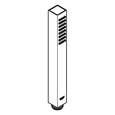 Grohe - Handbrause Rainshower Aqua Cube Stick 26885 1 Strahl 9,5 l/min chrom