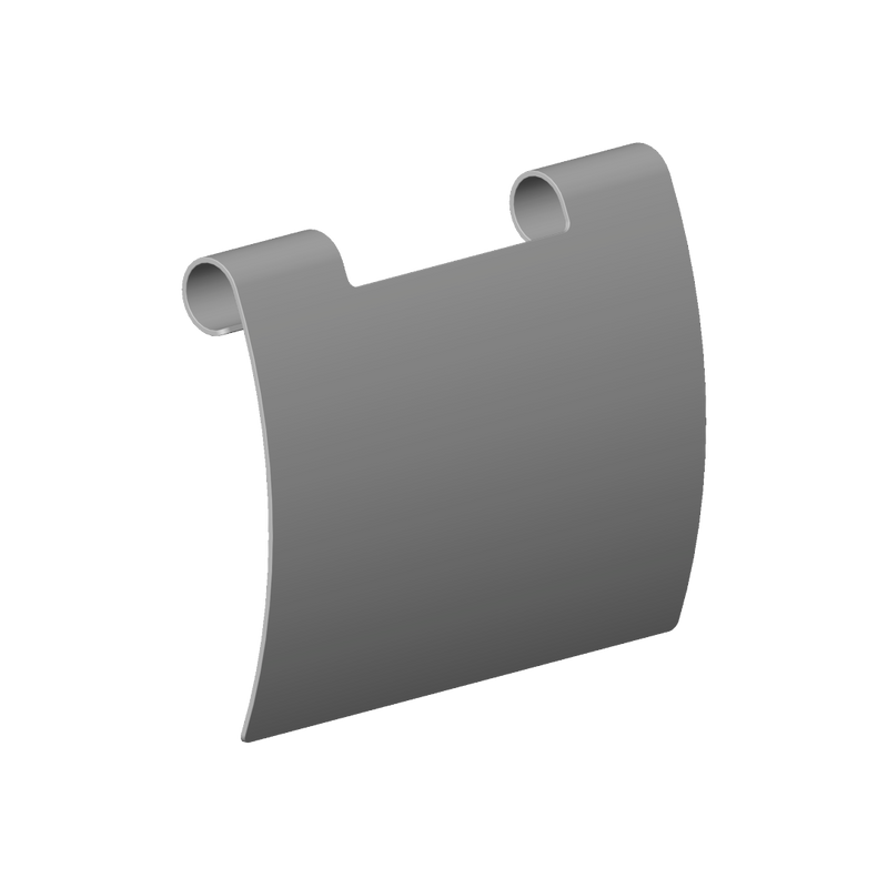 Dornbracht - Abdeck. Ersatzteile 081102521 151x105mm platin gebürstet