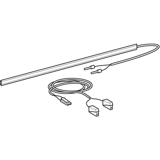 Geberit Vertriebs - Leuchtenset unten, OPTION Spiegelschrank, Modell 800360