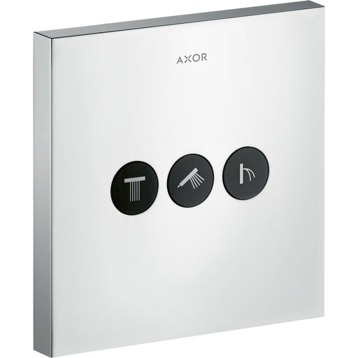 Hansgrohe - Absperrventil UP AXOR Showerselect Fertigset 3 Verbraucher quadratisch chr