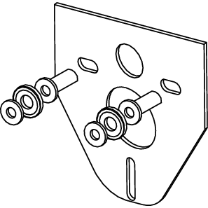 TECE SE - TECEprofil Schallschutzset für WC/Bidet wandhängend, # 9.200.010