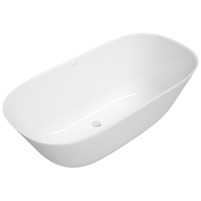 VILLEROY & BOCH - Badewanne THEANO, freistehend Colour on Demand 1550x750mm weiß alpin