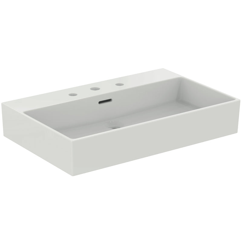 Ideal Standard - Waschtisch EXTRA, 3 Hl., m.Ül., 700x450x150mm, geschliffen, Weiß m.IP