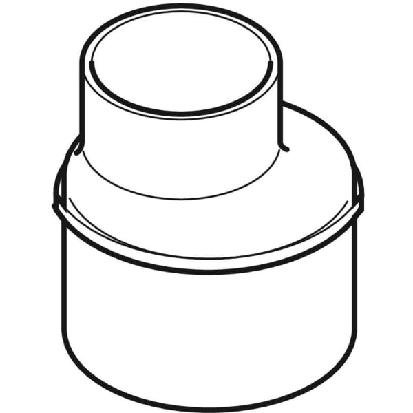 Geberit Vertriebs - Silent-db20 Reduktion exzentrisch d110/56 310.050.14.1
