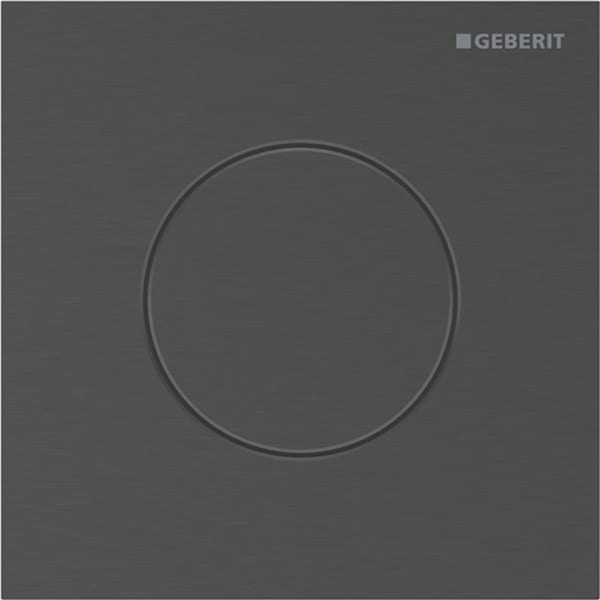 Geberit Vertriebs - Typ 40 UR-Strg. mit pneum. Sp-Ausl. Round, schwarzchrom gebü./Etc