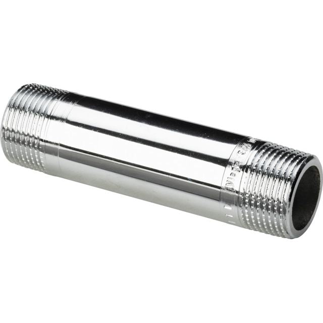 Viega - Langnippel 1/2 AG x 40mm 3530 Rotguss verchromt