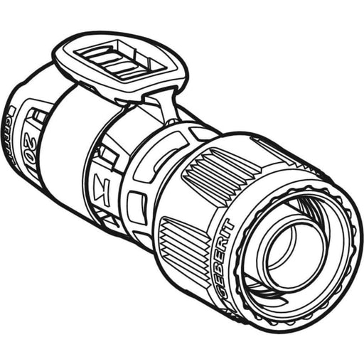 Geberit Vertriebs - FlowFit Übergang mit MasterFix PPSU d20-MF20