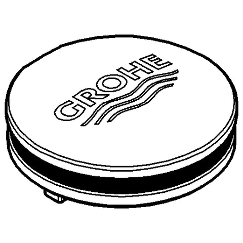 Grohe - Abdeckkappe 46672 chrom