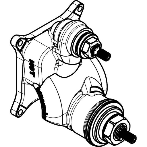 Hansgrohe - Funktionsblock kpl. MTC 90 Grad