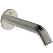 Ideal Standard - Wandauslauf JOY, Ausld.160mm, m.eckiger Rosette, Silver Storm