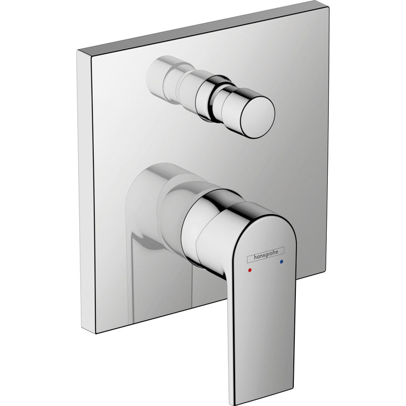 Hansgrohe - Wannenmischer Unterputz VERNIS Shape Fertigset m.Sicherungskombination chrom